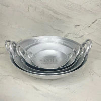 Sanma Wajan Garut Ceper 20-40 Cm Anti Lengket Original 100% Tebal Kitchenware