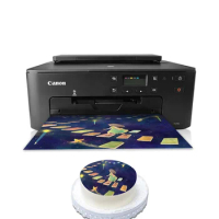 Edible inkjet printer for Canon TS706 cake printing machine use PGI680 CLI681 edible ink cartridge machine wholesale