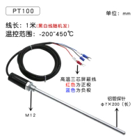 PT100 / sand-clad wire screw thermocouple /WRNT-01/02 pressure spring couple probe temperature measuring wire temperature sensor