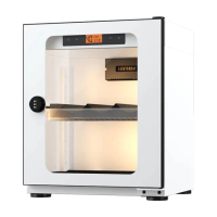 【凱勒】40L電子防潮箱 半導體乾燥箱 相機儲藏櫃 茶葉收納箱 防霉箱(瑞士濕度感應器 機械密碼鎖)