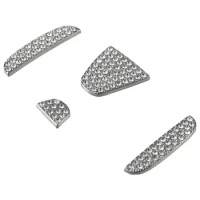 Crystal Rhinestone Stickers Bling Car Interior Accessories Compatible with Honda CR-V, Pilot, CR-V, CR-Z, Accord,Civic,Odyssey