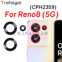 Rear Back Camera Glass Lens For OPPO Reno8 Reno 8 5G CPH2359 Replacement With Adhesive Sticker