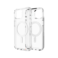 【Gear4】iPhone 13 6.1吋 D3O Crystal Palace Snap 水晶透明-抗菌軍規防摔保護殼(透明磁吸款)