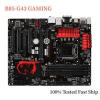 For MSI B85-G43 GAMING Motherboard 32GB LGA 1150 DDR3 ATX B85 Mainboard 100% Tested Fast Ship