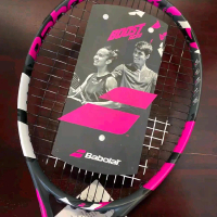 Babolat aero boost pink raket babolat pink aero racket tennis strung