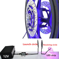 Wireless Scooter Wheel Hub Light for Dualtron Thunder Ultra DT3 Eagle Spider Kaabo Electric Scooter Modified Accessories