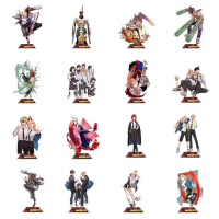 Mô hình Standee Chainsaw Man Pochita Makima Power Denji Aki Kobeni Himeno 11 Phụ kiện trang trí để b