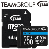Team 十銓 ELITE 256GB microSDXC U3 A1 V30 記憶卡