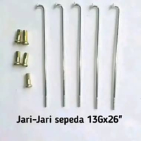 Jari Jari Sepeda 13GX26" - Ruji sepeda 13GX26" - Spoke Jari Jari Sepeda - Jari Jari Sepeda 26 jengki