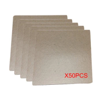 50Pcs Universal Mica Plates For Midea Galanz Panasonic LG Microwave Oven Replacement Mica Plates Sheets Part Accessories 12x13cm