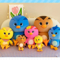 2026BK Cute Chicken Squad Plush Toy Set Adorable Chicken Doll Children's Girls' Birthday Gift
