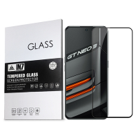 IN7 realme GT Neo3 (6.7吋) 高清 高透光2.5D滿版9H鋼化玻璃保護貼-黑色