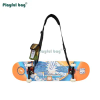 Road Skateboard Longboard Bag Adult Professional Skateboard Carry Bag Outdoor Street Double Rocker Bag Strap AMB172