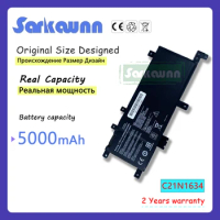 SARKAWNN 7.6V 5000mAh C21N1634 Laptop Battery For ASUS VivoBook A580U FL5900L X542U FL8000U