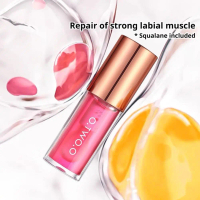Transparent Glossy Lip Gloss Hydrating Lip Oil Glossy Glass Lip Gloss Glossy Glass Texture Pouty Lip
