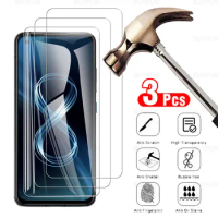3PCS HD Tempered Glass For Asus Zenfone 8 5.9'' Screen Protector For As us Zenfone 8 Flip Zen fone 8Flip Protective Film Cover