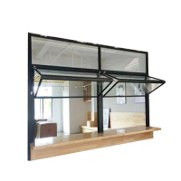 High Quality And Best Price Sound Proof Bifold Glass Aluminium Windows Bifold Aluminium Windows