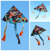 free shipping chinese traditioal kites flying for adults kites professional winds kites paragliding wind dragon flying windsurf