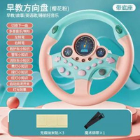 方向盤玩具模擬器防暈車副駕女朋友仿真駕駛後排兒童益智早教禮物平行進口