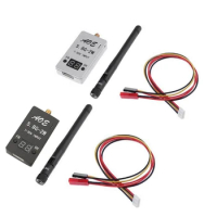 TS933 2W 5.8G FPV VTX 2000Mw 48CH 5V 7-30V Input Case FPV Transmitter For FPV Drone RC Model Aluminum Alloy Replacement Parts