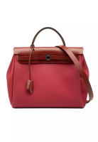 Hermès 二手愛馬仕 Herbag 帆布拉鍊後蓋 31