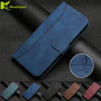 Luxury Leather Flip Wallet Case For Huawei P Smart 2021 PSmart Z Y5 Y6 Y7 2019 2018 Y3 2017 Y5P Y6P Y7P Y8P Y7A Y9A Cover Case