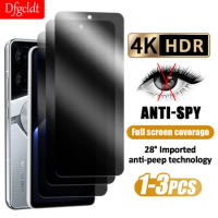 1-3Pcs Privacy Screen Protector For Tecno Pova 5 6 Pop 6 7 8 Anti Spy Film Camon 20 19 18 Premier 18P 18T 17 Pro Tempered Glass