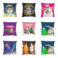 New Boobas Animation For Kids Cushion Cover Double-sided Print Anime Cartoon Floor Pillow Case Cool Pillowcase Home Decoration