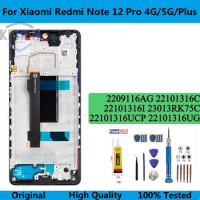 OLED Lcd For Xiaomi Redmi Note 12 Pro 4G Note 12 Pro Plus Redmi Note 12 Pro 5G ‎Display Touch Screen For 2209116AG 22101316C
