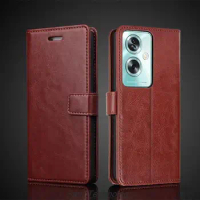 Card Holder Cover Case for OPPO A79 5G / OPPO A2 5G Pu Leather Flip Cover Retro Wallet Phone Case Business Fundas Coque