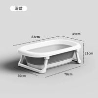 寵物小狗狗洗澡盆寵物浴盆加高貓貓浴缸洗狗專用盆可摺疊方便
