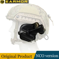 EARMOR Mark3 MilPro military helmet headphones, shooting protective earmuffs, electronic hearing protection, noise headphones