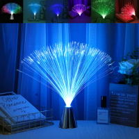 LED Fiber Optic Lamp Multicolor Star Sky Light For Holiday Wedding Centerpiece Optic Fiber LED Night Lighting Decor lamp