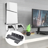 Wall Mount Wall Holder Stand Space Saver Wall Hanging Holder for PS5 Slim/PS5 Game Console for Playstation 5 Slim/Playstation 5