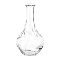 VILJESTARK 花瓶, 透明玻璃, 17 公分