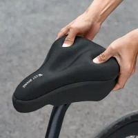 Bicycle Seat Cover 3D Soft Thickened Sponge Bike Saddle Seat Cover Memory Foam Cycling Pad Cushion Cover Bike Accessories 자전거 안장