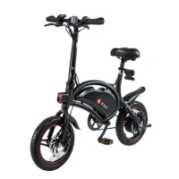 New model 14 inch 250w 36V lithium battery folding city electric bicycle DYU D3F
