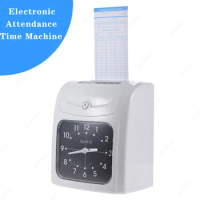 Electronic Employee Time Clock Recorder Attendance Machine or Time Card for Recorder Time Recording for Office Factory Warehouse