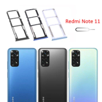 30Pcs SIM SD Tray For Xiaomi Redmi Note 11 Pro + 5G Original Phone SIM Chip Card Slot Holder Drawer For Redmi Note 11 Global