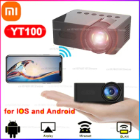 Xiaomi YT100 Mini Projector Mobile Video Wifi Smart Portable Home Theater Wireless Multiscreen iPhone Android Cinema Kids Gift