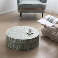 Round Nordic Coffee Tables Decoration Designer Large Minimalist Coffee Table Books Unique Entryway Mesa Auxiliar Home Furniture