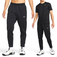 Nike TF Pant Taper 男款 黑色 保暖 磨毛 縮口 抽繩 拉鍊 口袋 棉褲 長褲 DQ5406-010