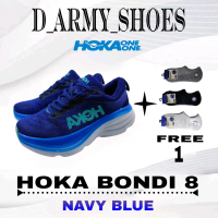 Sepatu Running Wanita Hoka OneOne Bondi 8 Navy Blue Outdoor