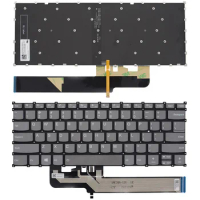 New US Gray Keyboard For Lenovo Ideapad S540-14API S540-14IML White Backlit