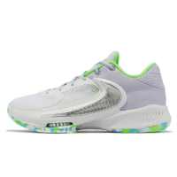 Nike Nike 籃球鞋 Zoom Freak 4 EP 芋頭紫 螢光綠 男鞋 字母哥 希臘怪物 DJ6148-101