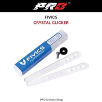 FIVICS CRYSTAL CLICKER ( ISI 2 PCS ) | CLICKER BUSUR RECURVE / STANDAR BOW | KLIKER PANAHAN | CLICKE