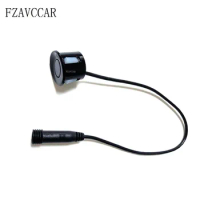 1 Piece 22mm 0.2m Cable Black/White/Silver Car Reverse Radar Parking Waterproof Sensor Sound Alert Indicator Probe System
