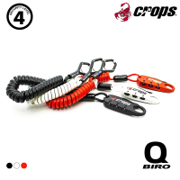 CROPS Q-BIRO多用途密碼鎖CP-SPD04-BR(自行車鎖頭、安全鎖、密碼鎖、腳踏車)
