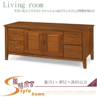 《風格居家Style》105#樟木色5尺矮櫃/電視櫃 80-5-LV