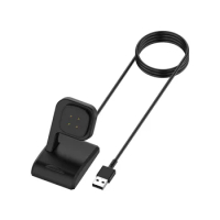 Cable Cradle Charger Charging Holder For Fitbit Versa 4/3 Sense 2 Watch For Fitbit Versa4 Versa3 Sense2 Charging Cable Stand New